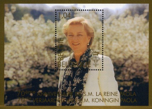 [The 70th Anniversary of the Birth of Queen Paola, type ]