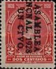 [National Assembly - Issues of 1920 Overprinted "ASAMBLEA NCNAL 1928" and Surcharged, type GF]