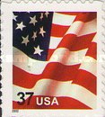 [U.S Flag - Booklet Stamps, type ECT18]