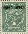 [Airmail - Previous Issues Overprinted "CORREO AEREO", type IC2]
