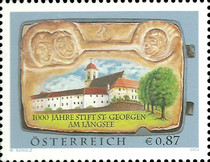 [The 1000th Anniversary of the St. Georgen am Längsee Convent, type BXO]