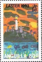 [Easter - Children's Drawings, type AGW]