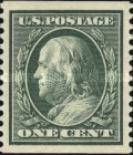 [Benjamin Franklin & George Washington - Coil Stamps, type DV8]