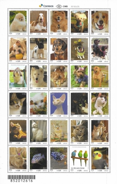[America UPAEP Issue - Domestic Animals, type ]