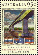 [Opening of the Friendly Bridge Thailand-Laos, type AUQ]