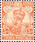 [King George V, 1865-1936 - Inscription "INDIA POSTAGE", type XBB]