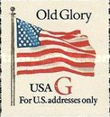 [Flag - Old Glory - "G" Stamps for Domestic use (32 cents), type CJU9]