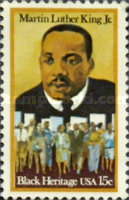 [Black Heritage - The 50th Anniversary of the Birth of Martin Luther King, Jr, type ASY]