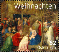 [Christmas - Painting by Jan Bruegel, 1568-1625, type DFP]