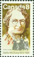 [The 100th Anniversary of the Birth of Nellie McClung, Feminist, type QA]