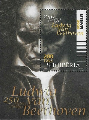 [The 250th Anniversary of the Birth of Ludwig van Beethoven, 1770-1827, type ]