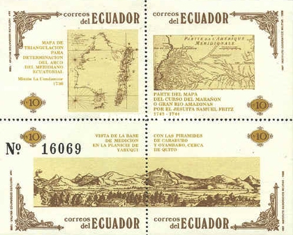 [The 250th Anniversary of First Geodetic Expedition to measure Arcs of Meridian, type ]