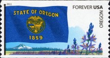 [Flags - Self-Adhesive Stamps (44 cents), type FWL]
