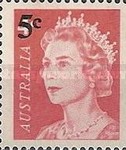 [Queen Elizabeth II Surcharged, type XIR]