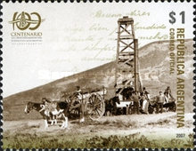 [The 100th Anniversary of the Discovery of Oil and Gas in Argentina, type DFM]