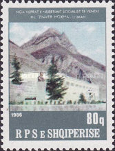 [Name Giving of the Water Work "Enver Hoxha" at Koman, type BHV]