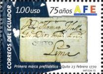 [Milestones of Ecuadorian Philately, type DQM]