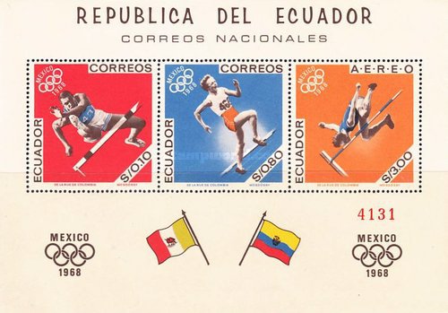 [Airmail - Olympic Games - Mexico, type ]
