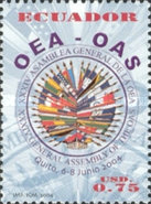 [The 34th General Assembly of Organization of American States, Quito, type CZP]