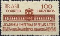 [The 150th Anniversary of the French Art Mission's Arrival in Brazil, type AOO]