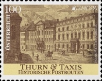 [EUROPA Stamp - Ancient Postal Routes, type DSZ]