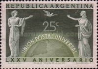 [The 75th Anniversary of the "Union Postal Universal", type LF]