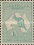 [Definitive Issues - Kangaroo and Map, type A9]