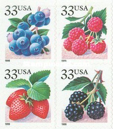 [Fruits - Self-Adhesive Booklet Stamps - Inscription "1999", type ]