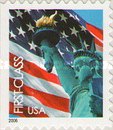 [Lady Liberty & Flag - Self-Adhesive Booklet Stamps (39 cents), type ESY7]