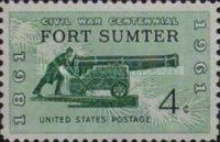 [The 100th Anniversary of the Civil War - Firing on Fort Sumter, type YC]