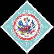 [Airmail - The 11th Inter-American Conference, Quito, type AJJ]