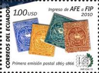 [Milestones of Ecuadorian Philately, type DQN]