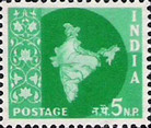 [Map of India, type DJ17]