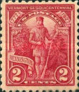 [Vermont Sesquicentennial Issue - Green Mountain Boy, type GE]
