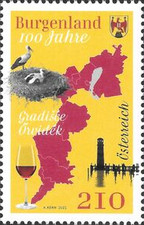 [The 100th Anniversary of Burgenland, type DWD]