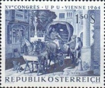 [The 15th Congress of the Universal Postal Union Vienna 1964, type AAH]