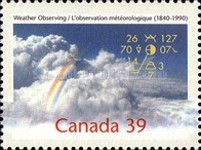 [The 150th Anniversary of Weather Observing in Canada, type APO]
