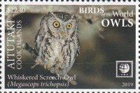 [Birds of the World - Owls - White Frame, type AAK]