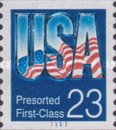 [Presorted First-Class - USA, type BXQ1]