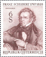 [The 150th Anniversary of the Death of Franz Schubert, type AQM]