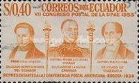 [The 7th U.P.A.E. Postal Congress, 1955, type AGH]