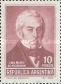 [General J. M. de Pueyrredon Commemoration, type XXX]