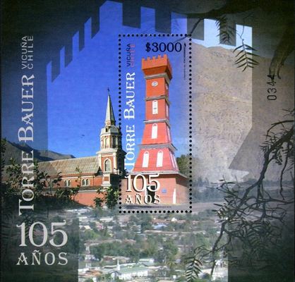 [The 125th Anniversary of Bauer Tower - Vicuna, Chile, type ]