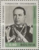[The 400th Anniversary of the Cochabamba, President G. Villarroel, type NA3]