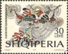 [The 85th Anniversary of the Albanian Post, type BVI]