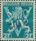 [Inscription: "BELGIQUE BELGIE" - Overprinted -10% or 10%, type LI20]