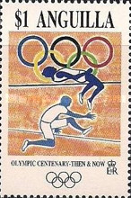 [The 100th Anniversary of the Olympic Games - Then & Now, type ALD]