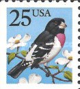 [Birds - Grosbeak and Owl Booklet Issue, type BQB]