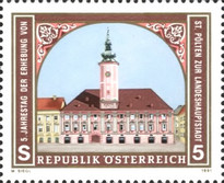 [The 5th Anniversary of the Rise of St. Poelten to Provincial Capital, type BHP]