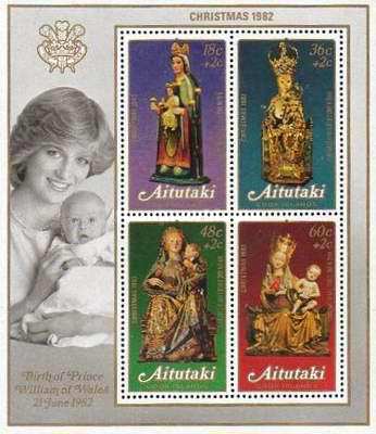 [Christmas - Religious Sculptures - Issues of 1982 Surcharged 2c, type ]